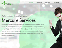 Tablet Screenshot of mercureservices.com